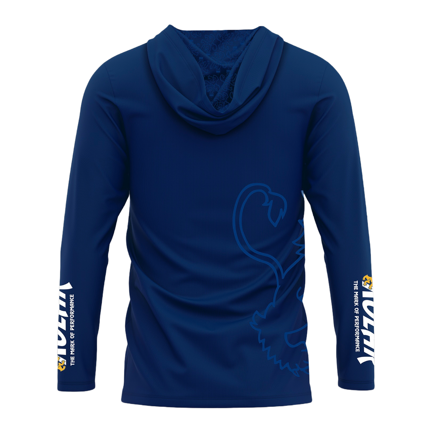 Kolar Blue Performance Shirt w/Hood UPF40+
