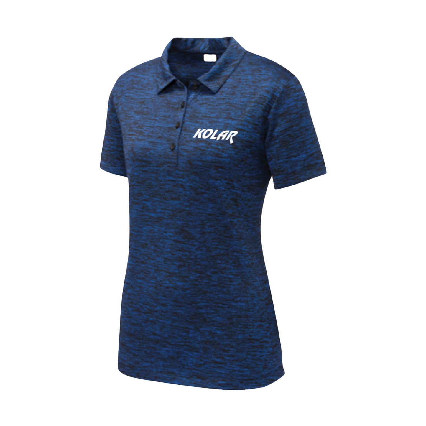 Kolar Women's Performance Polo - Dark Royal-Black