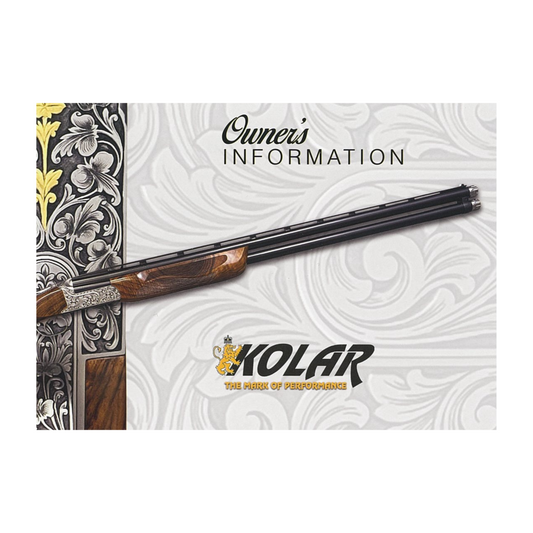 Kolar Sporting Owner’s Manual